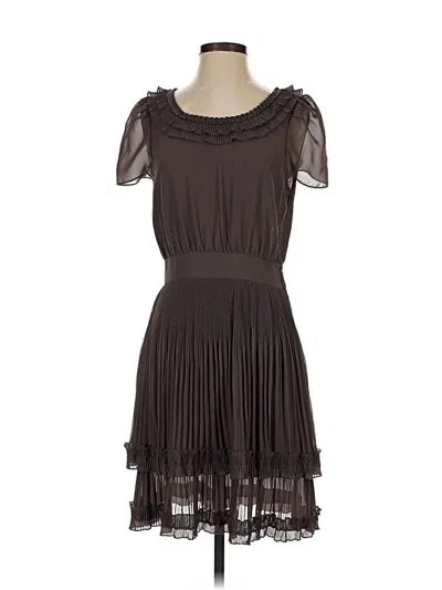 Pre-owned H&m Cocktail Dress In Brown