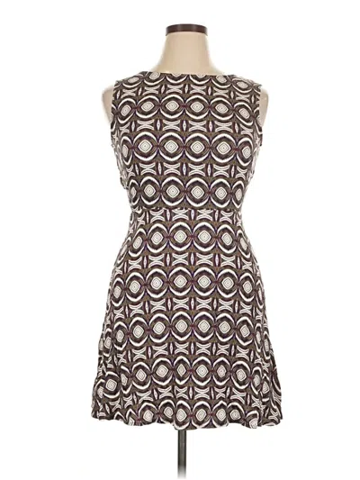 Pre-owned H&m Cocktail Dress In Brown
