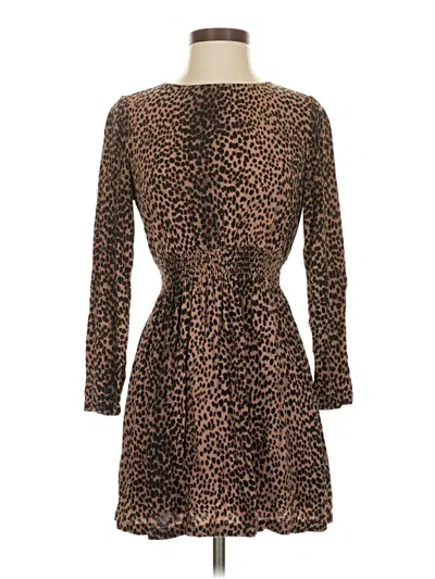 Pre-owned H&m Cocktail Dress In Brown