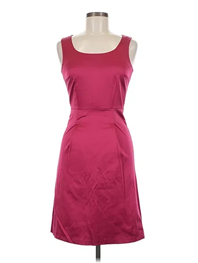 Pre-owned H&m Cocktail Dress In Burgundy
