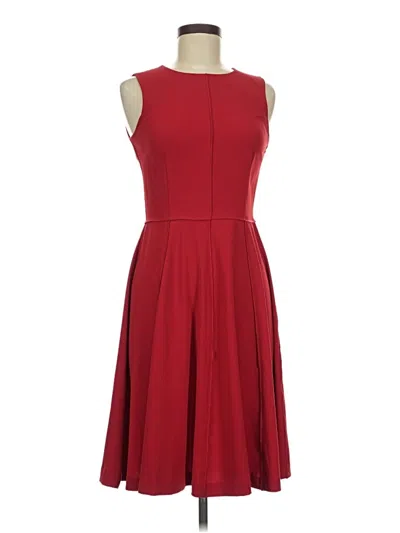 Pre-owned H&m Cocktail Dress In Burgundy
