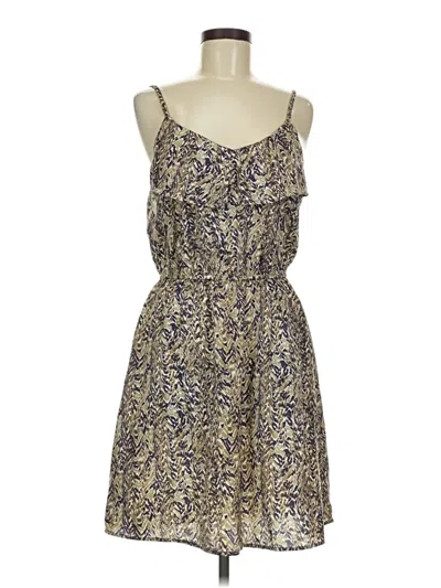 Pre-owned H&m Cocktail Dress In Gold