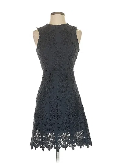 Pre-owned H&m Cocktail Dress In Gray