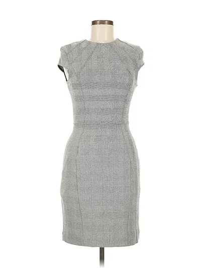 Pre-owned H&m Cocktail Dress In Gray