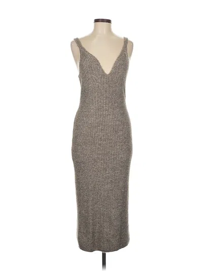 Pre-owned H&m Cocktail Dress In Gray