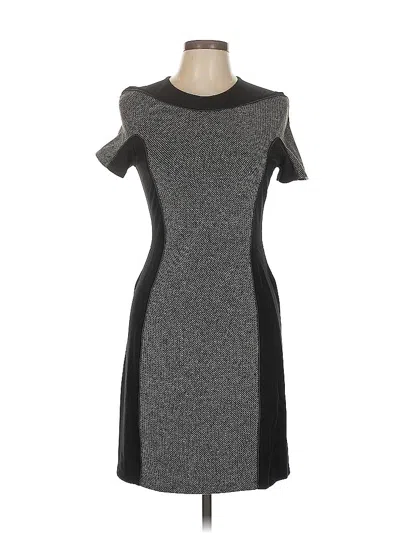 Pre-owned H&m Cocktail Dress In Gray