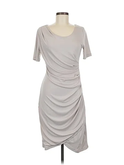 Pre-owned H&m Cocktail Dress In Gray
