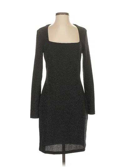 Pre-owned H&m Cocktail Dress In Gray