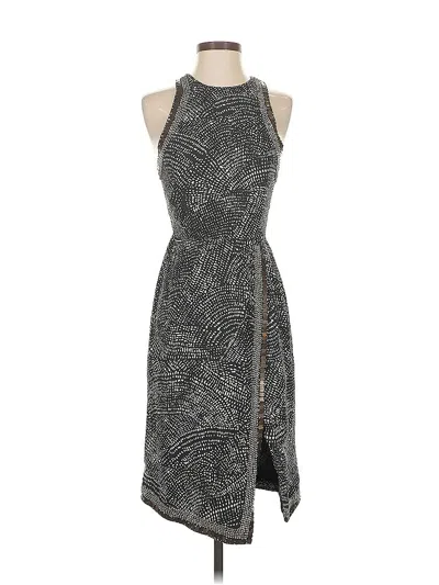 Pre-owned H&m Cocktail Dress In Gray