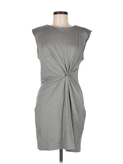 Pre-owned H&m Cocktail Dress In Gray