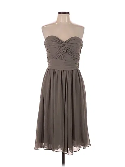 Pre-owned H&m Cocktail Dress In Gray