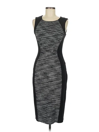 Pre-owned H&m Cocktail Dress In Gray