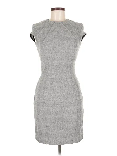 Pre-owned H&m Cocktail Dress In Gray