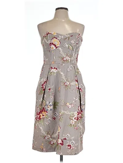 Pre-owned H&m Cocktail Dress In Gray