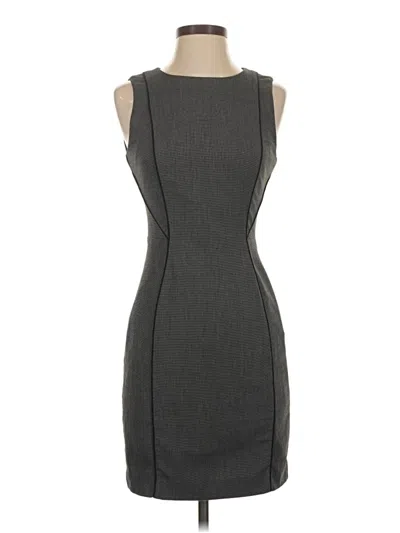 Pre-owned H&m Cocktail Dress In Gray