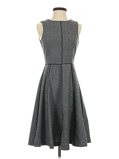 Pre-owned H&m Cocktail Dress In Gray