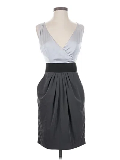 Pre-owned H&m Cocktail Dress In Gray