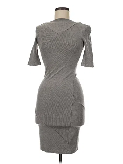 Pre-owned H&m Cocktail Dress In Gray