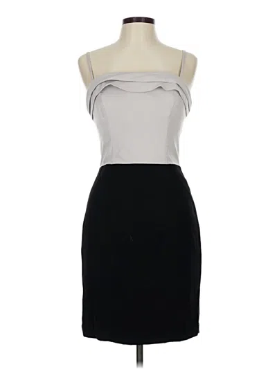 Pre-owned H&m Cocktail Dress In Gray