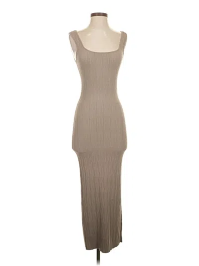 Pre-owned H&m Cocktail Dress In Gray