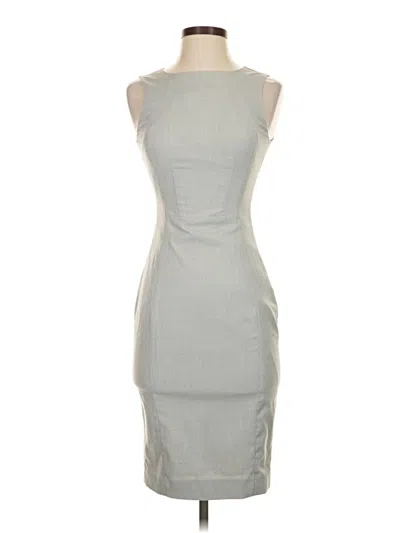Pre-owned H&m Cocktail Dress In Gray
