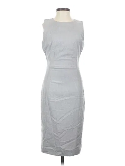 Pre-owned H&m Cocktail Dress In Gray