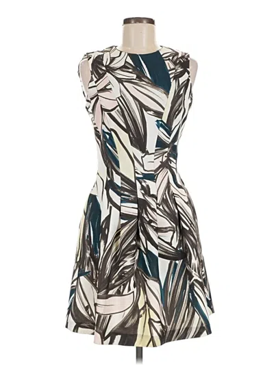 Pre-owned H&m Cocktail Dress In Gray