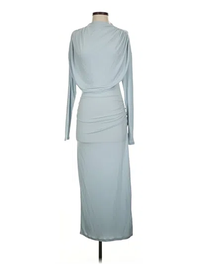 Pre-owned H&m Cocktail Dress In Gray
