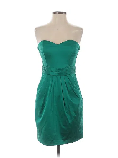 Pre-owned H&m Cocktail Dress In Green