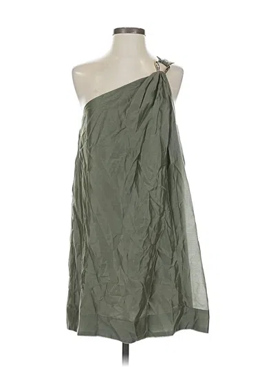Pre-owned H&m Cocktail Dress In Green