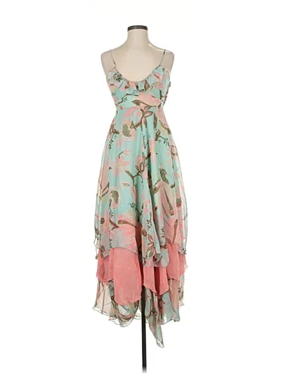 Pre-owned H&m Cocktail Dress In Green