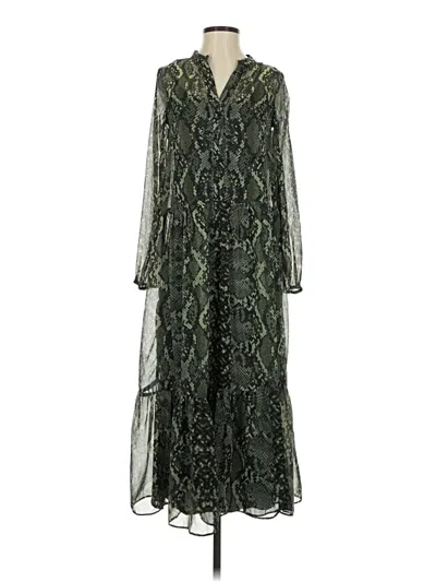 Pre-owned H&m Cocktail Dress In Green