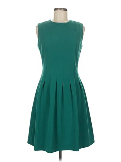 Pre-owned H&m Cocktail Dress In Green