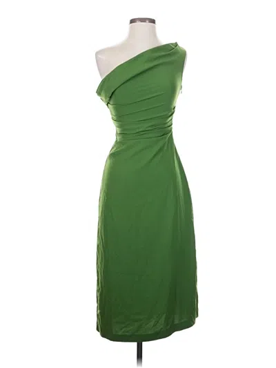 Pre-owned H&m Cocktail Dress In Green