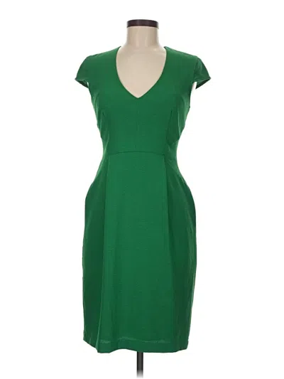Pre-owned H&m Cocktail Dress In Green