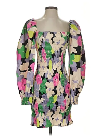 Pre-owned H&m Cocktail Dress In Green