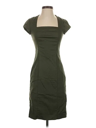 Pre-owned H&m Cocktail Dress In Green