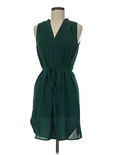 Pre-owned H&m Cocktail Dress In Green