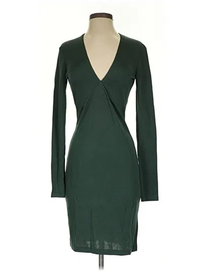 Pre-owned H&m Cocktail Dress In Green