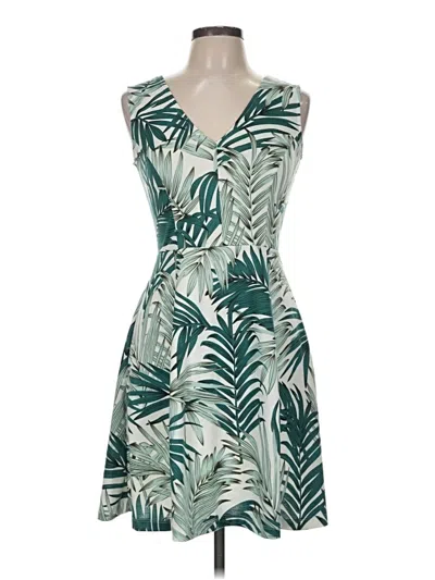 Pre-owned H&m Cocktail Dress In Green