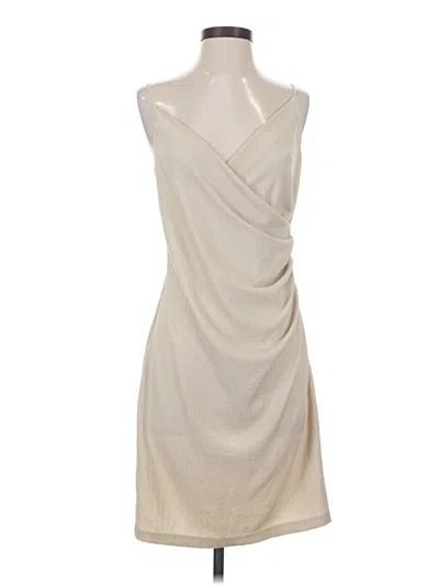 Pre-owned H&m Cocktail Dress In Ivory