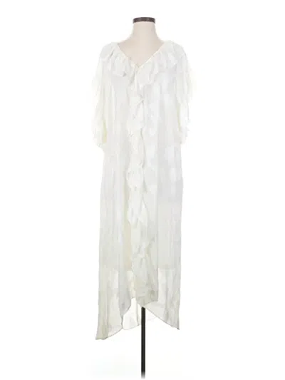 Pre-owned H&m Cocktail Dress In Ivory