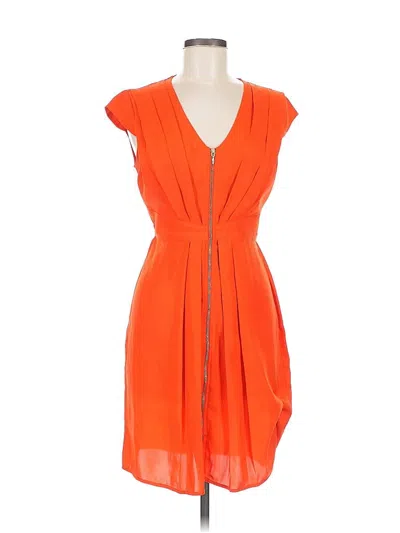 Pre-owned H&m Cocktail Dress In Orange