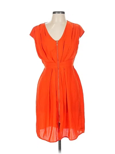 Pre-owned H&m Cocktail Dress In Orange