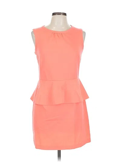 Pre-owned H&m Cocktail Dress In Orange