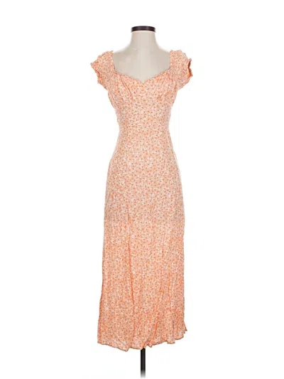 Pre-owned H&m Cocktail Dress In Orange