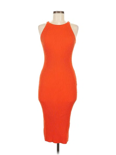 Pre-owned H&m Cocktail Dress In Orange