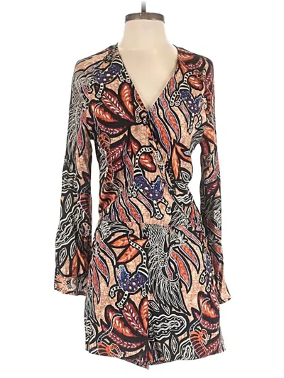 Pre-owned H&m Cocktail Dress In Orange