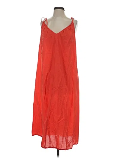 Pre-owned H&m Cocktail Dress In Orange
