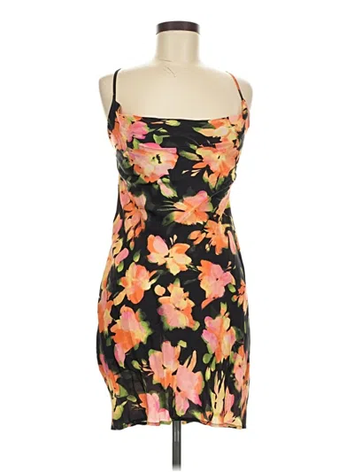 Pre-owned H&m Cocktail Dress In Orange